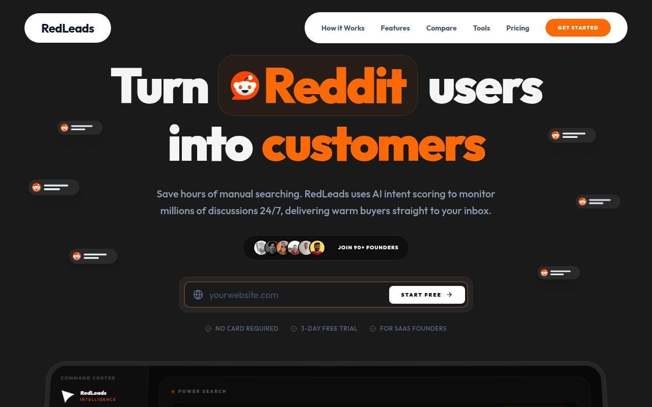 RedLeads screenshot